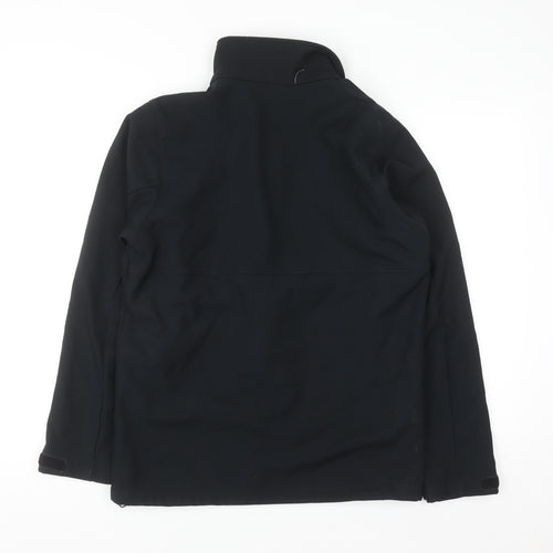 Columbia Men's Black Softshell Full Zip Jacket Size S