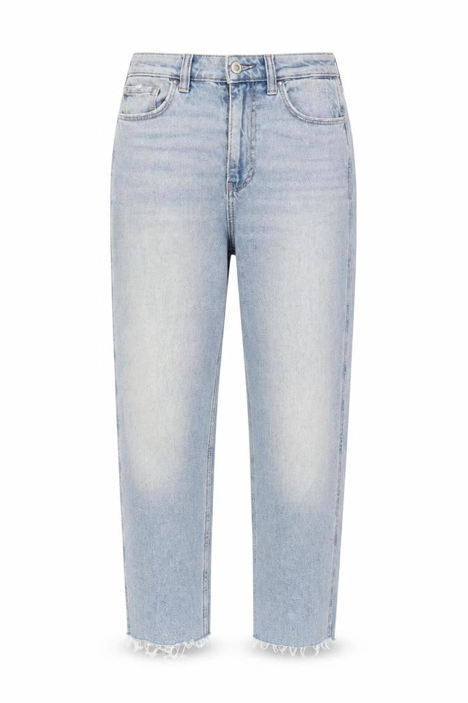 Hollister Womens Blue Mom Jeans Size 5S High Rise Denim