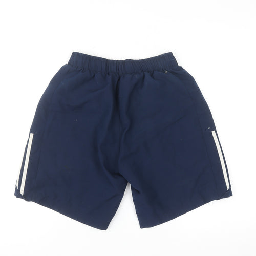 Adidas Mens Navy Blue Sport Essentials Climalite Athletic Shorts Size S