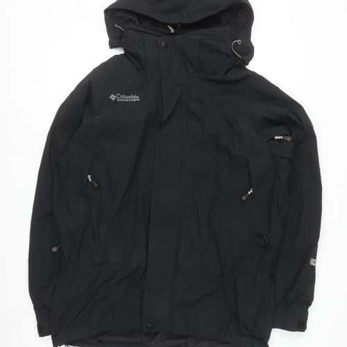 Columbia Men's Black L 3-in-1 Waterproof Hooded Jacket