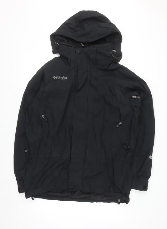 Columbia Men's Black L 3-in-1 Waterproof Hooded Jacket