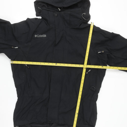 Columbia Men's Black L 3-in-1 Waterproof Hooded Jacket