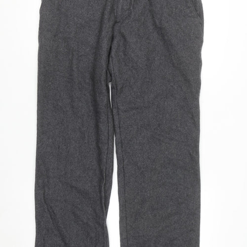 Next Women’s Grey Wool Cashmere Blend Bootcut Trousers Size 34R