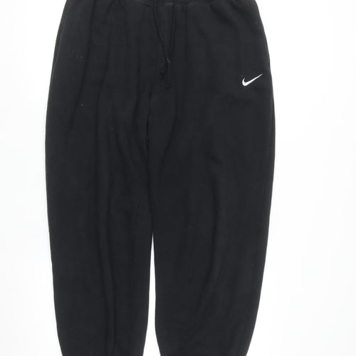Nike Men's Black M Regular Fit Fleece Sweatpants Joggers