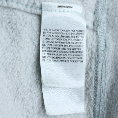 The North Face Men's Grey Large Pullover Fleece Hoodie