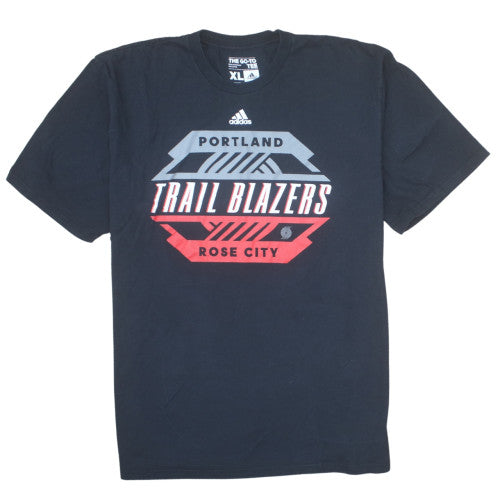 Adidas Men's Black Portland Trail Blazers XL Graphic T-Shirt