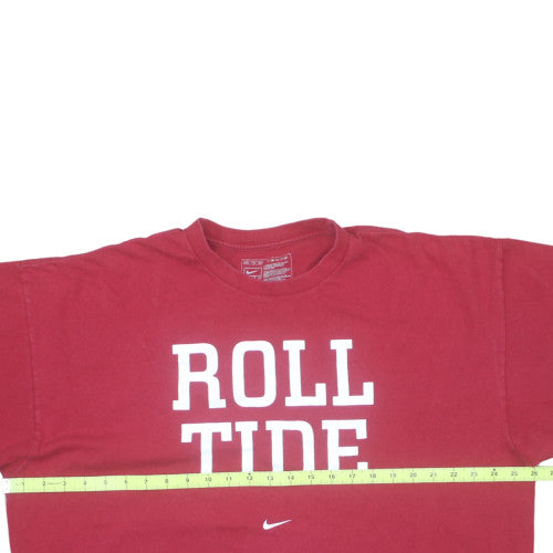 Nike Men’s Red ‘Roll Tide’ Short Sleeve Crew Neck T-Shirt XXL Cotton