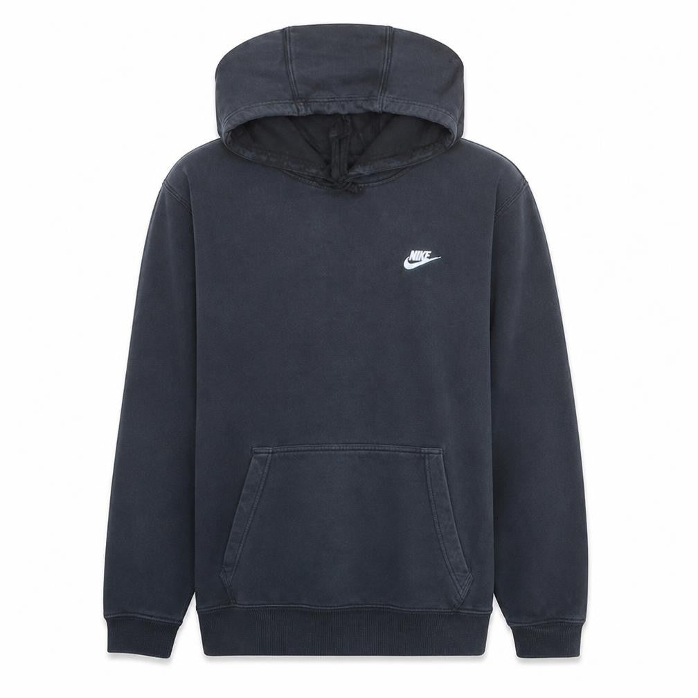 Nike Men's Black Pullover Hoodie L Regular Fit Fleece Sportswear