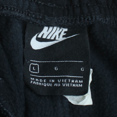 Nike Men's Black Fleece Sweatpants L Regular Fit Joggers