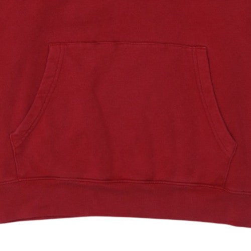 GAP Men's Red XL Pullover Hoodie Fleece Logo Sweatshirt