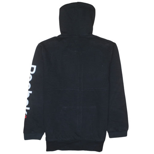 Reebok Men's Black Full Zip Hoodie Size S Sports Fleece