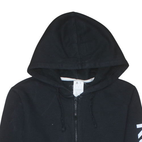 Reebok Men's Black Full Zip Hoodie Size S Sports Fleece