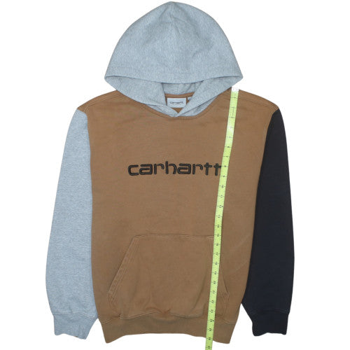 Carhartt Men’s Multicoloured Pullover Hoodie M Fleece Logo Sweatshirt