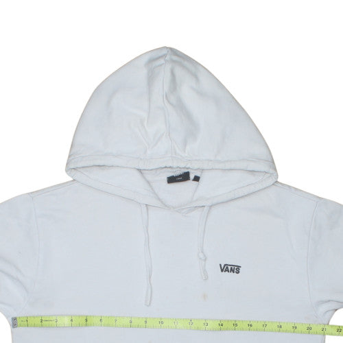 Vans Mens White Pullover Hoodie Size L Regular Fit Cotton