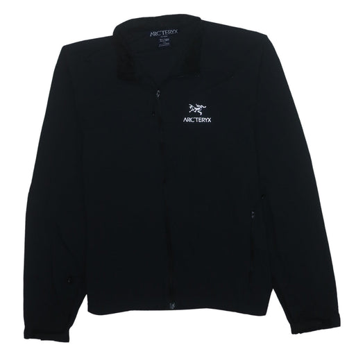 Arc'teryx Men's Black Softshell Mid-Length Jacket L Regular Fit