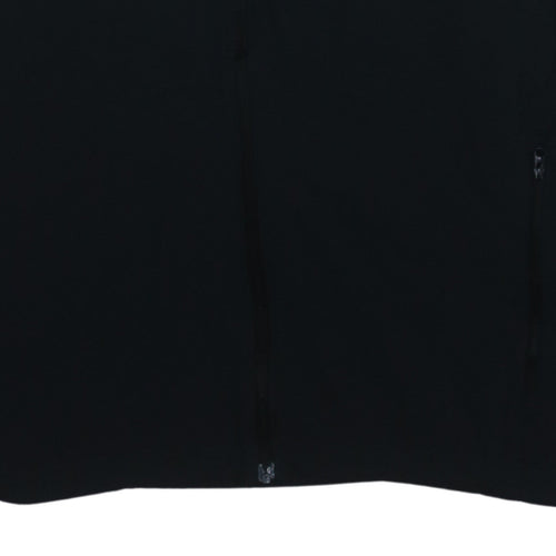 Arc'teryx Men's Black Softshell Mid-Length Jacket L Regular Fit