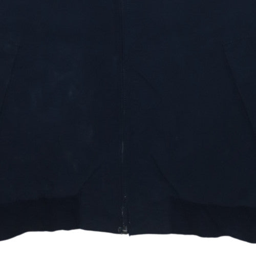 Tommy Hilfiger Men's Blue Hooded Windbreaker Jacket Size M