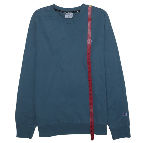 Champion Men's Blue XL Crew Neck Pullover Sweatshirt