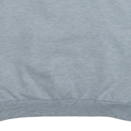 Puma Womens Grey Pullover Sweatshirt L Polyester Cotton Casual