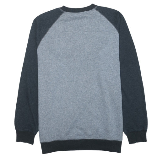 Adidas Mens Grey Crew Neck Sweatshirt XL Classic Casual Pullover
