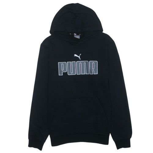 Puma Mens Black Pullover Hoodie M Regular Fit Sportswear