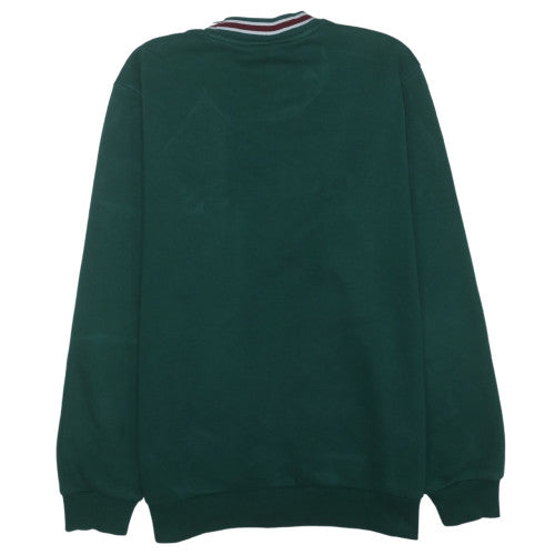 Adidas Men’s Green 2XL Pullover Crew Neck Graphic Sweatshirt