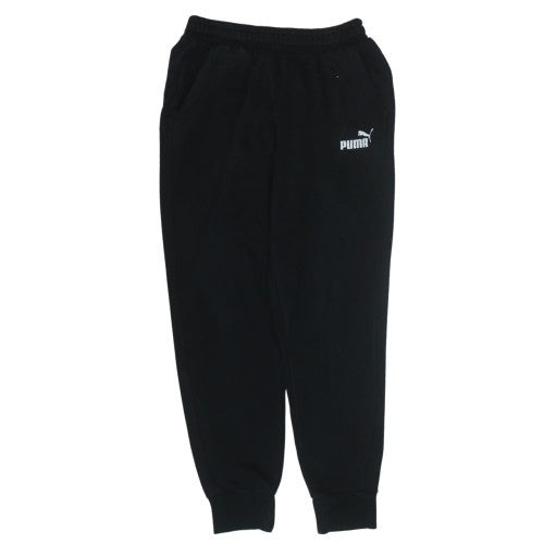 Puma Men's Black Fleece Jogger Sweatpants M Regular Fit