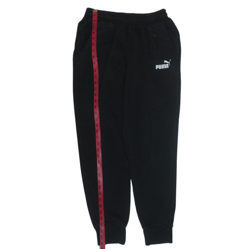Puma Men's Black Fleece Jogger Sweatpants M Regular Fit