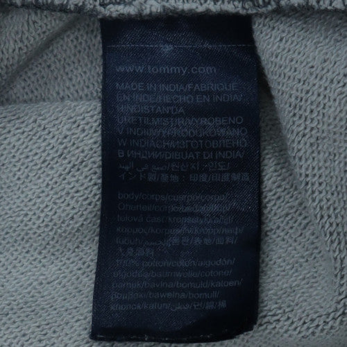 Tommy Hilfiger Men's Grey Logo Pullover Sweatshirt Size S