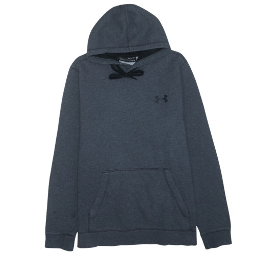 Under Armour Men's Grey XL Fitted Pullover Hoodie ColdGear