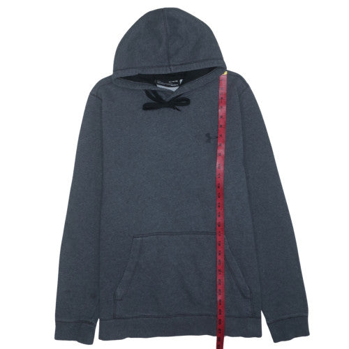 Under Armour Men's Grey XL Fitted Pullover Hoodie ColdGear