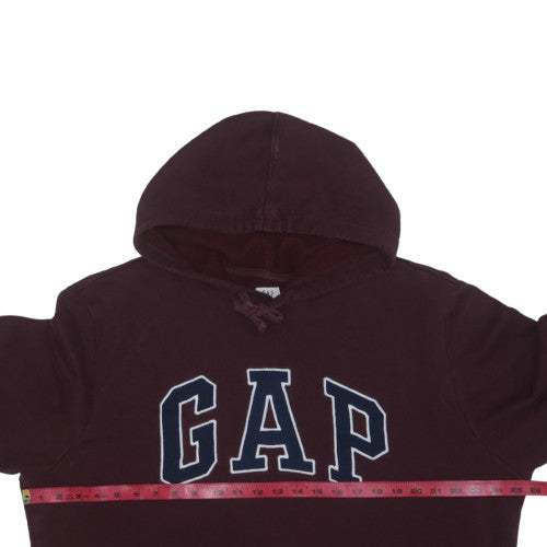 GAP Men’s Brown XL Pullover Hoodie Fleece Logo Sweatshirt