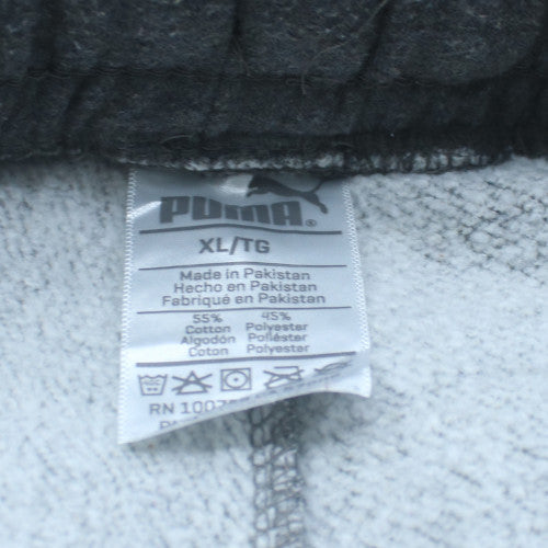 Puma Men's Grey XL Sweatpants Joggers Fleece Activewear Tapered Fit