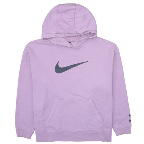 Nike Womens Purple Pullover Hoodie XL Hooded Sweatshirt