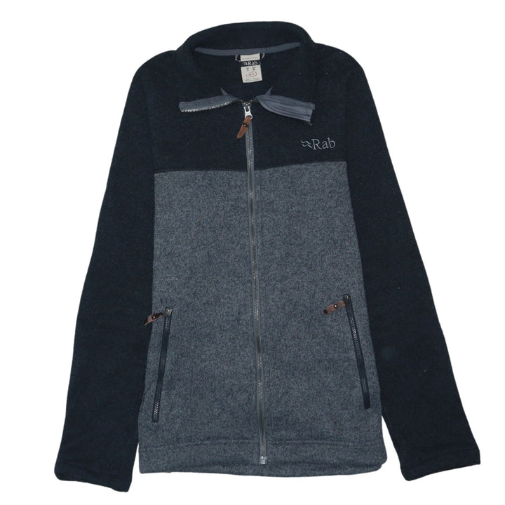 Rab Men's Grey Explorer Fleece Activewear Jacket UK S