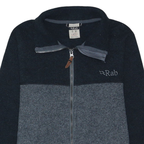 Rab Men's Grey Explorer Fleece Activewear Jacket UK S
