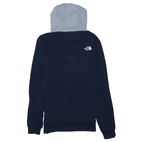The North Face Men's Navy & Grey Pullover Hoodie Size M