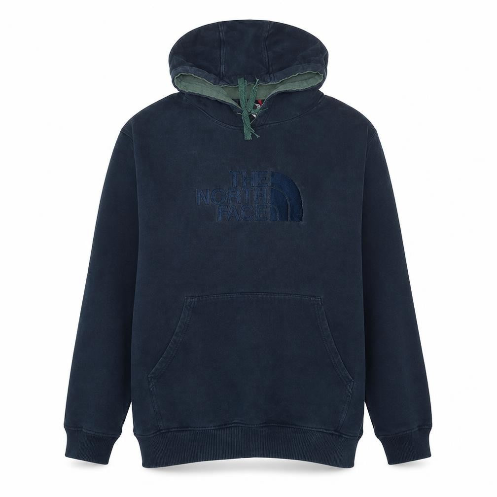 The North Face Men's Navy Blue XL Pullover Hoodie Cotton Logo Sweatshirt