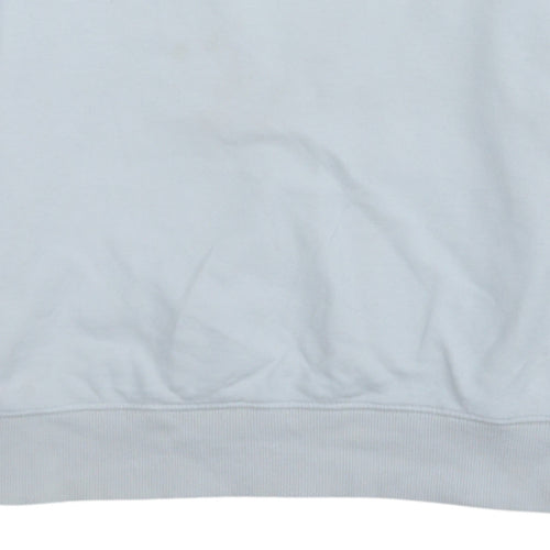 Vans Men's White Crew Neck Pullover Sweatshirt Size M