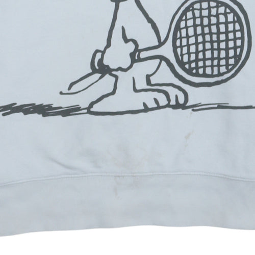 Levi's x Peanuts Women's White Snoopy Tennis Sweatshirt Size S