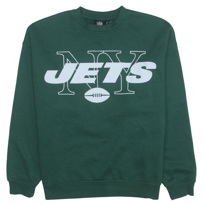 Primark NFL Jets Green Crew Neck Sweatshirt Women S UK 10-12