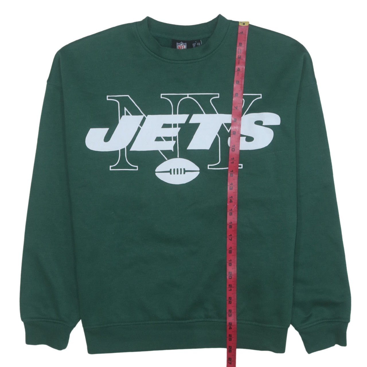 Primark NFL Jets Green Crew Neck Sweatshirt Women S UK 10-12