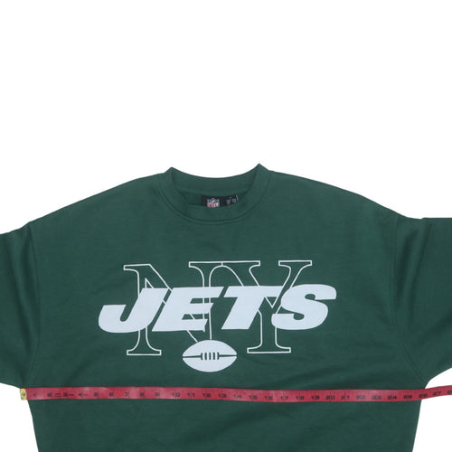 Primark NFL Jets Green Crew Neck Sweatshirt Women S UK 10-12
