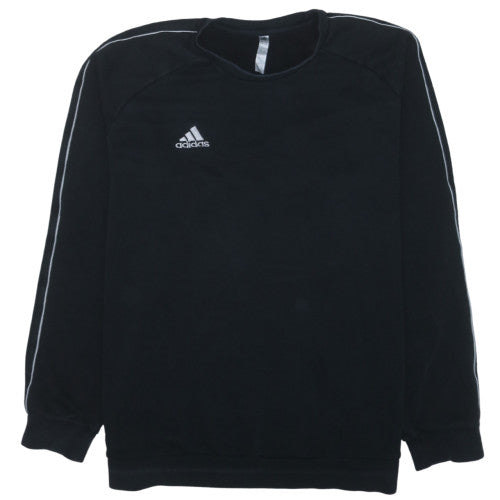 Adidas Men's Black 2XL Crew Neck Sports Sweatshirt