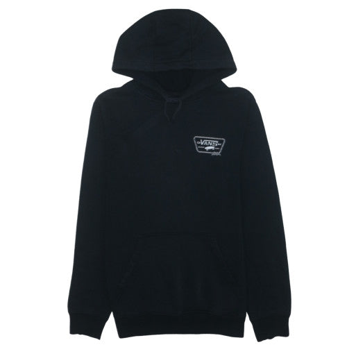 Vans Men's Black Pullover Hoodie Small Skate Logo Fleece Sweatshirt