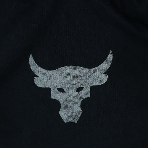 Under Armour Men's Black XL Project Rock Bull Graphic T-Shirt