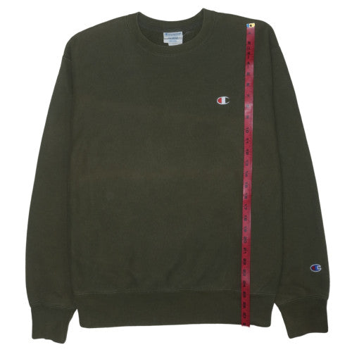 Champion Men's Green XL Reverse Weave Pullover Sweatshirt