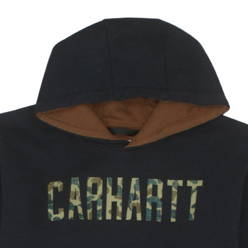 Carhartt Men's Black XL Pullover Hoodie with Logo
