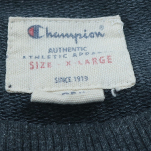 Champion Men's Blue XL Pullover Crew Neck Sweatshirt