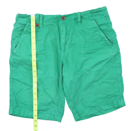 Tommy Hilfiger Men's Green Chino Shorts Size 31 Regular Fit